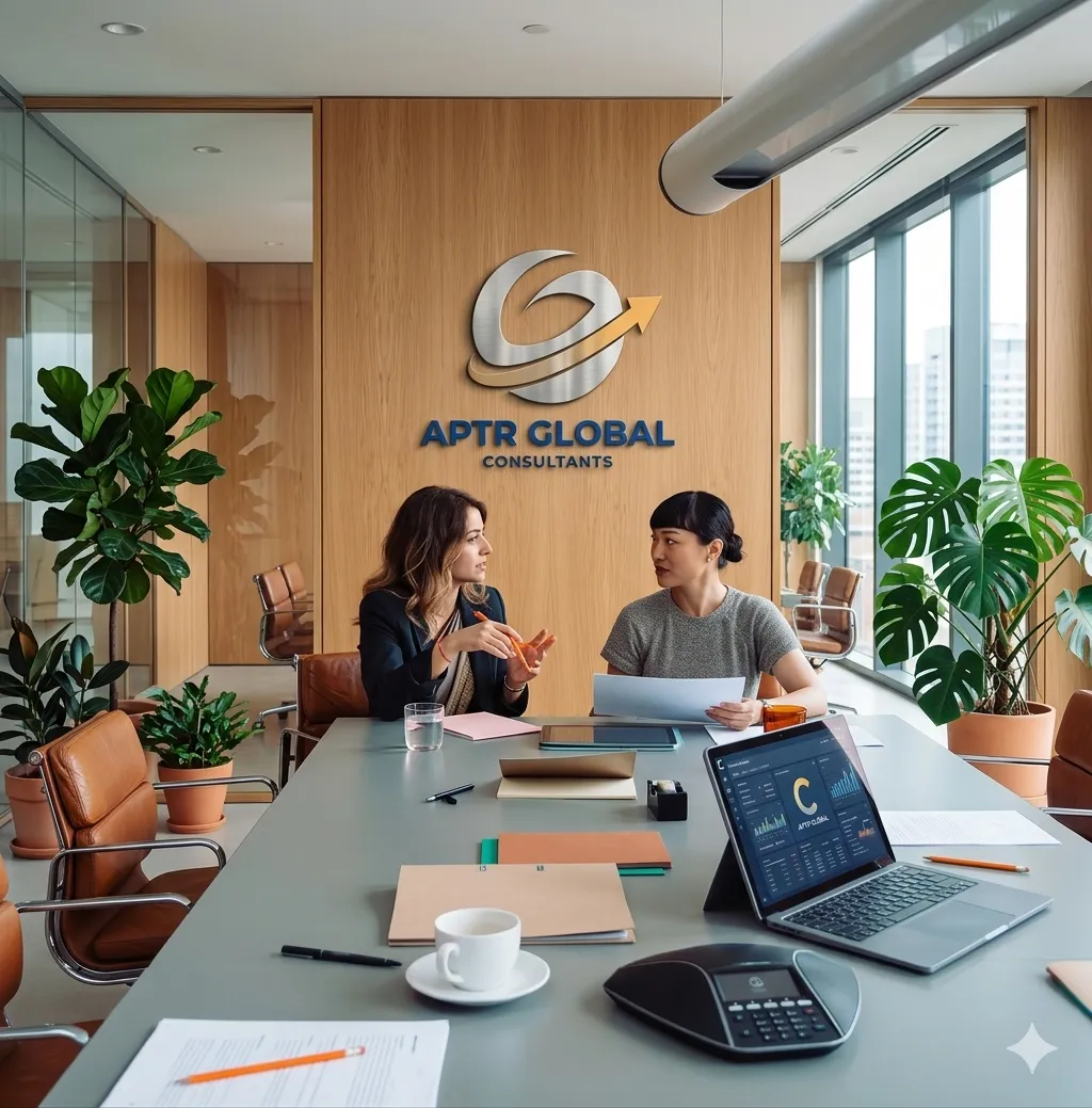 Partners in discussion